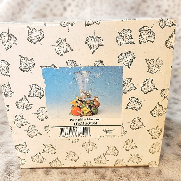 Charming Tails 93/104 "Pumpkin harvest" With Box and papers - Picture 3 of 15